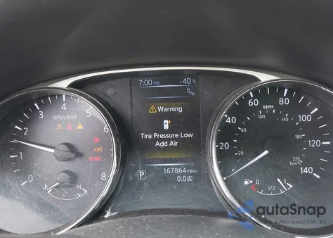 2016 Nissan Rogue Sv из США, поврежденный, VIN 5N1AT2MV6GC835859